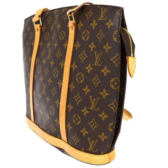 Auth LOUIS VUITTON BABYLONE Shoulder Bag Monogram Leather Brown France - Picture 2 of 16